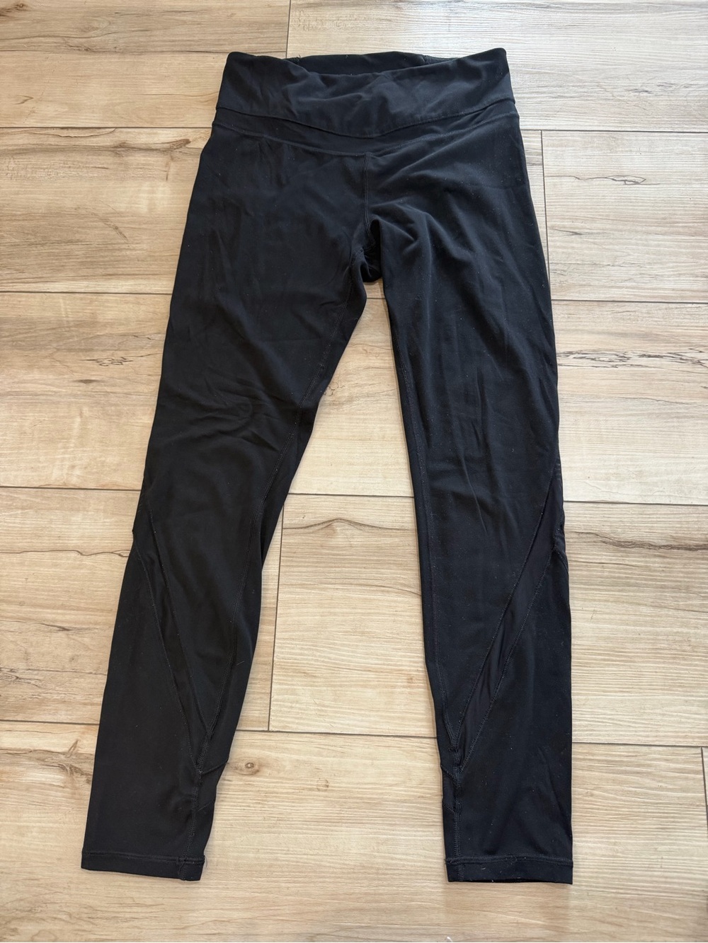 Athleta mesh black leggings medium tall